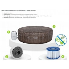 Piepūšamais džakuzi Bestway 60023